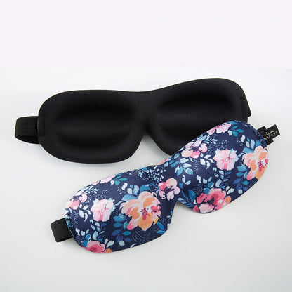 Bucky 40 Blinks No Pressure Printed Eye Mask for Travel & Sleep, Foil, One Size