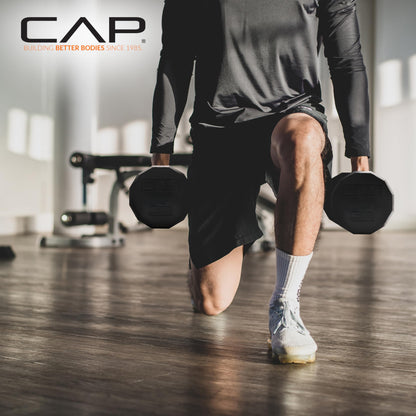 CAP Barbell Coated Dumbbell Weight | Multiple Options Pairs & Sets