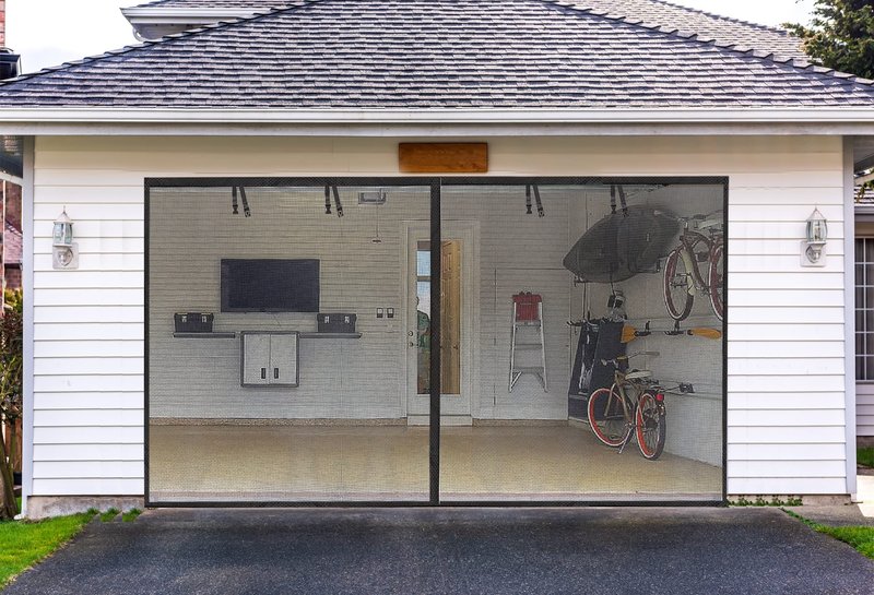 Magnetic Sliding Screen Door - Fiberglass-Fit 72x96in, 74x97in Mesh for Sliding Glass & French Doors, Keeps Bugs Out, Patio & Outdoor Use