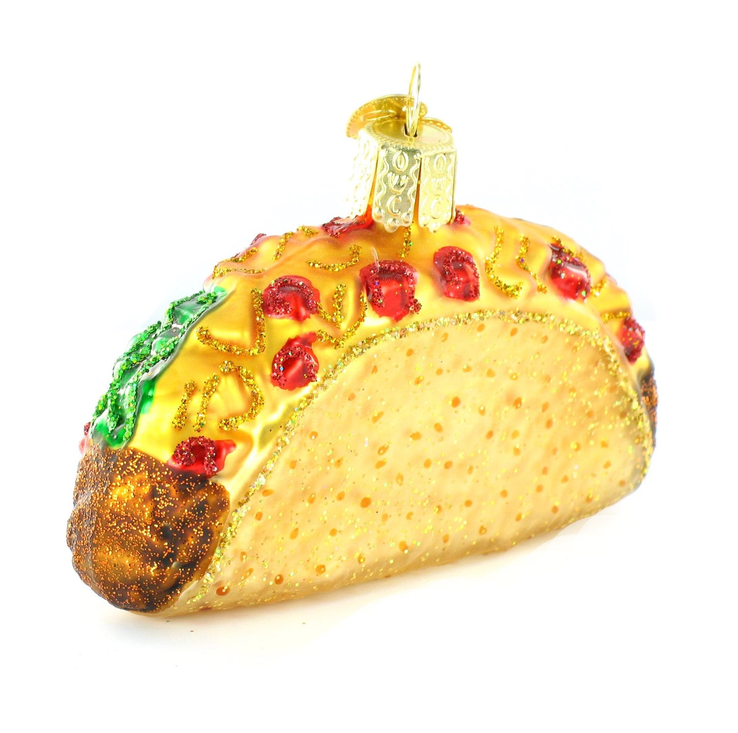 Old World Christmas Ornaments: Taco Glass Blown Ornaments for Christmas Tree (32084)