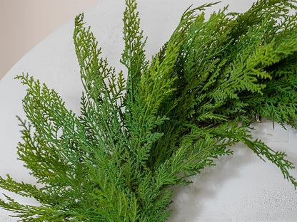 26" Cedar Pine Wreath Realistic Christmas Wreath for Front Door Walls Windows Porches Indoor Outdoor Christmas Xmas Decorations Home Decor