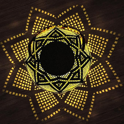 Solar Light, Outdoor Lanterns for Patio Waterproof , Geometric Outdoor Solar Lanterns for Porch, Yard, Deck, Lawn, Backyard, Patio, Tabletop, Pathway