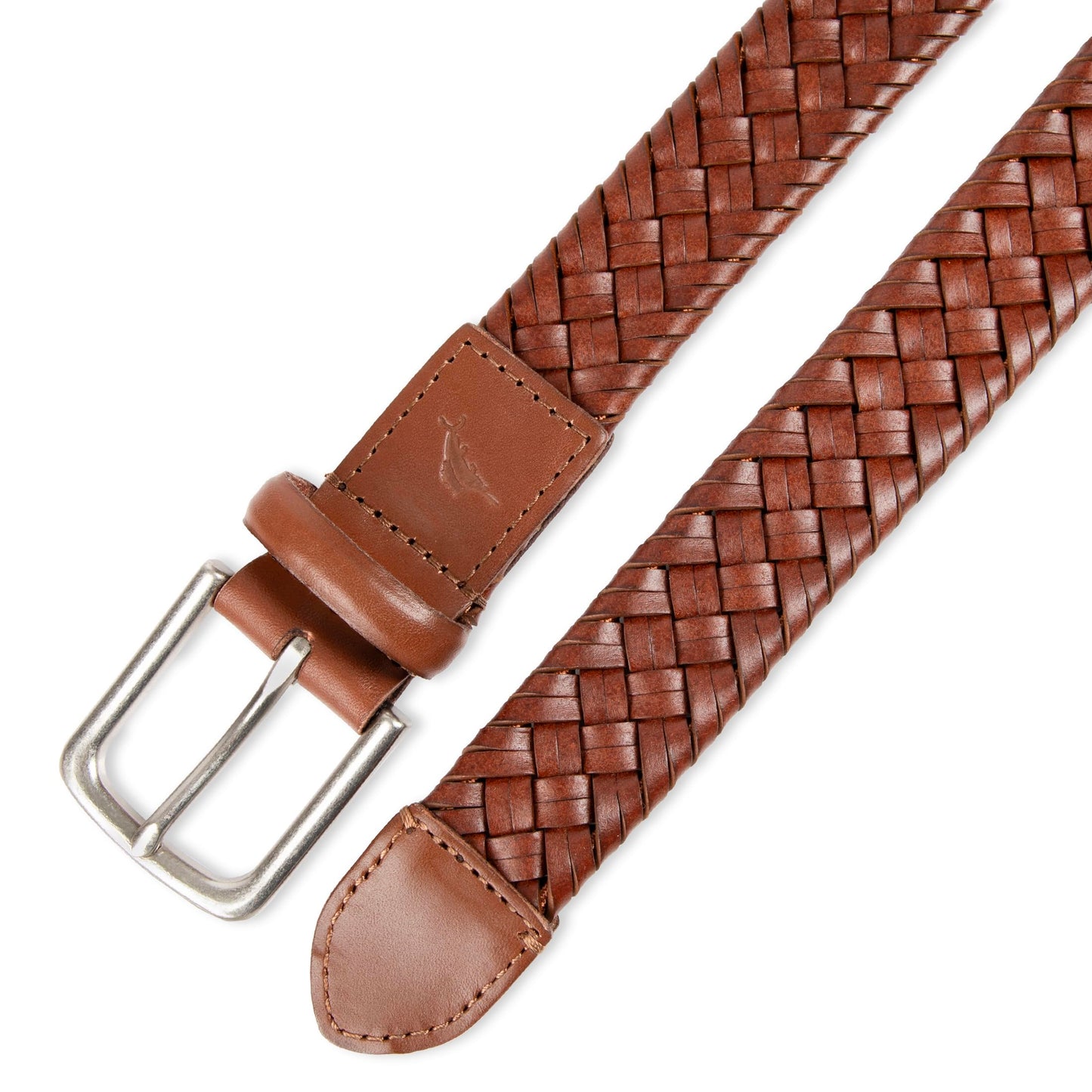 Tommy Bahama Men's Fully Adjustable Stretch Braid Belt, Tan, Medium