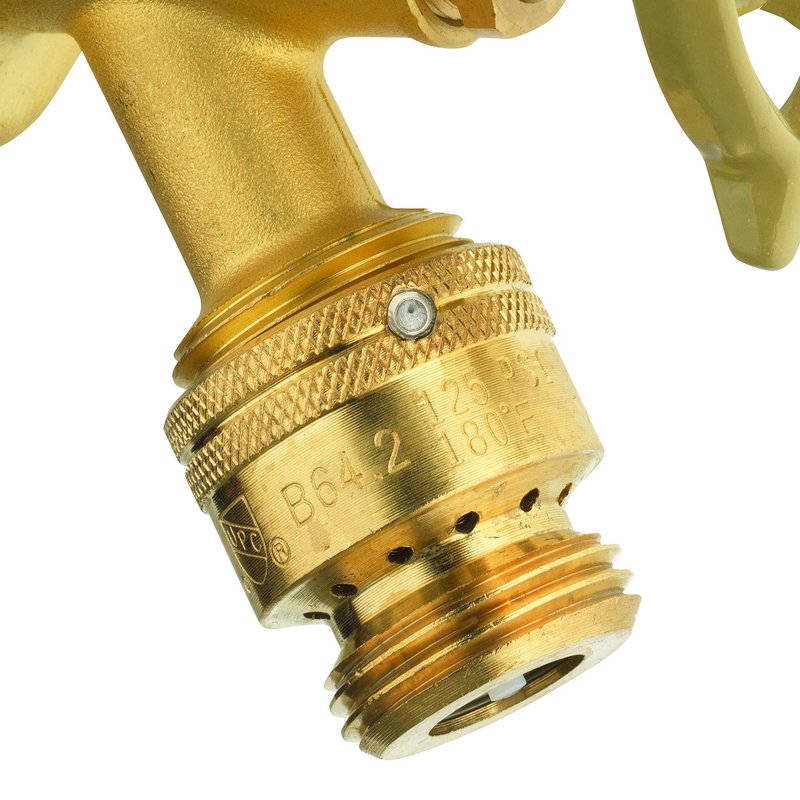 Homewerks VACBFPZ4B 0.75 in. Brass Male Hose Thread Vacuum Breaker