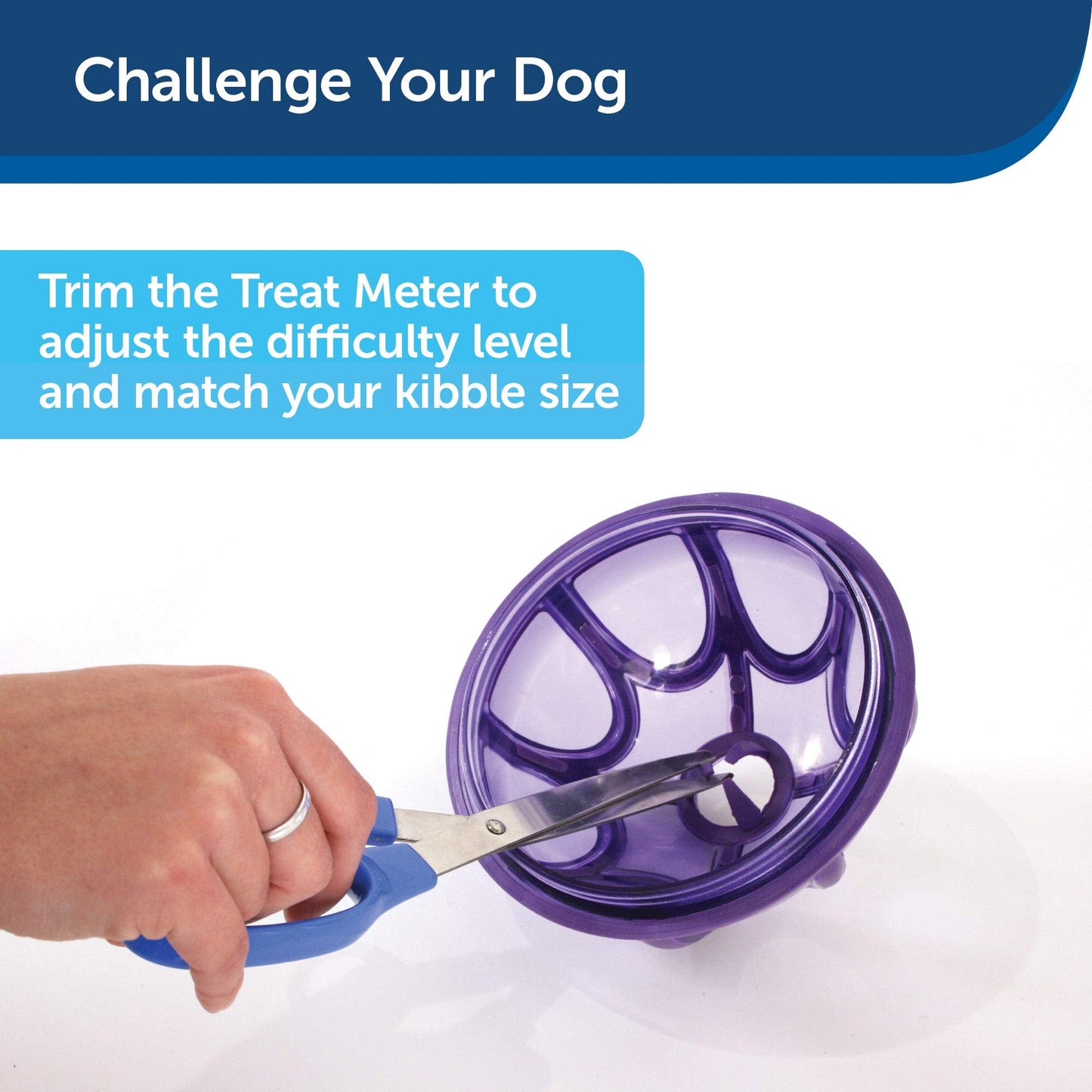 PetSafe Busy Buddy Kibble Nibble - Dog Toy - Treat and Food Dispenser - Slow Feeder - Medium/Large