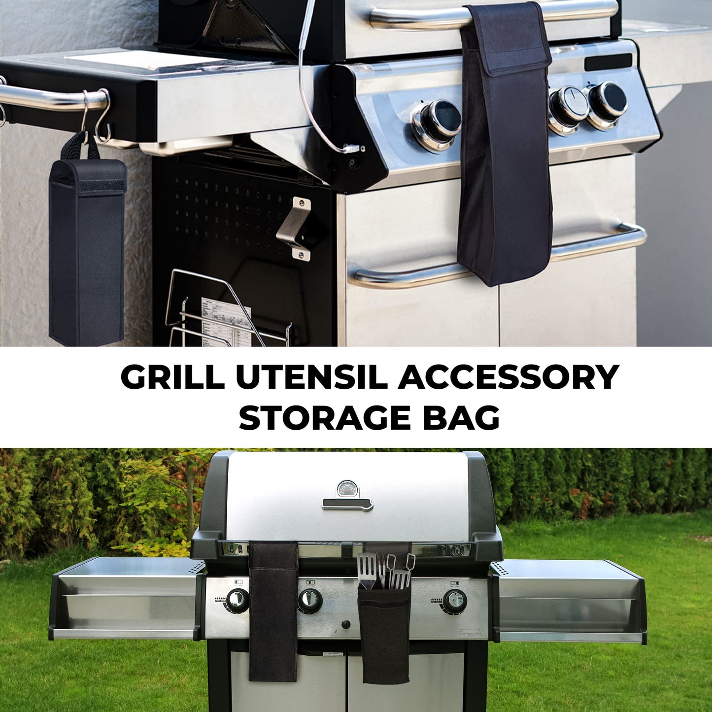Sportsmans Shelf Grill Utensil Storage Bag - 2 PACK