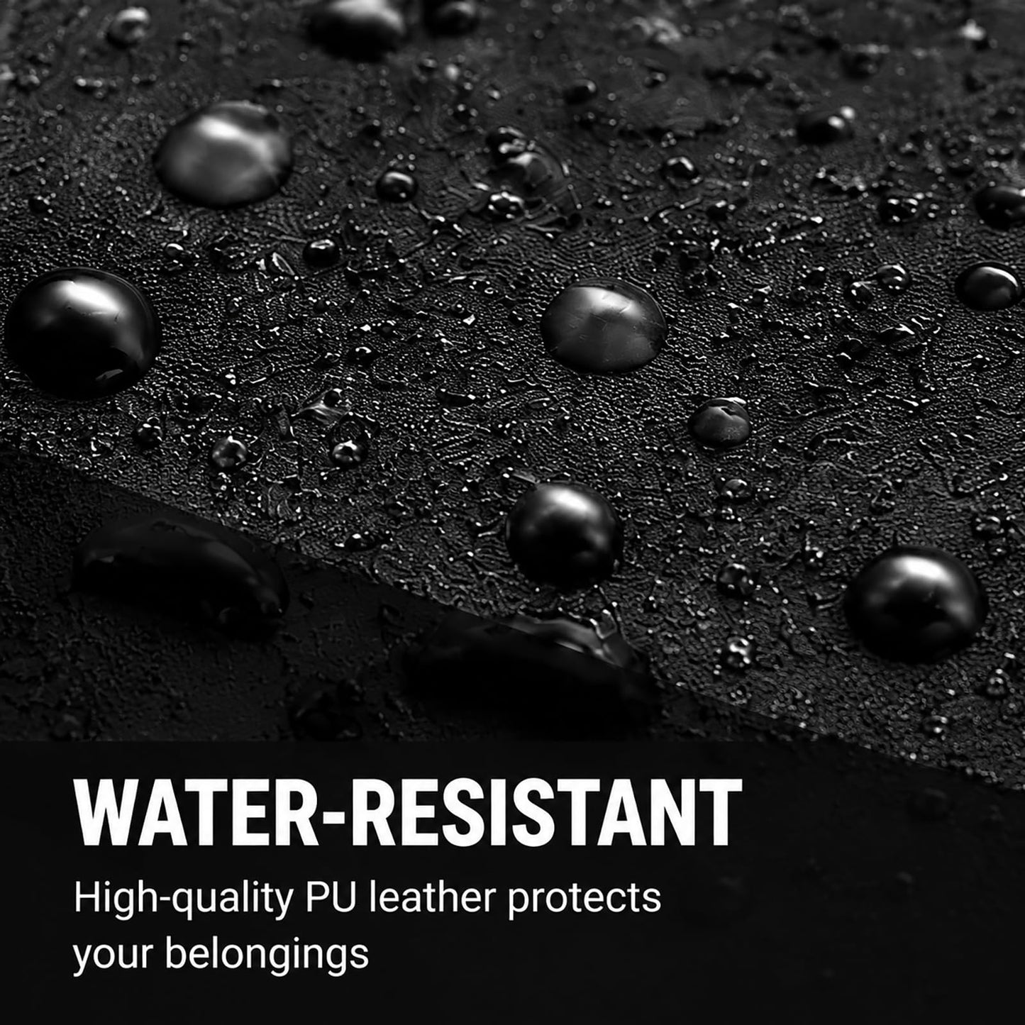 Adjustable Underarm Strap,Premium Leather Shoulder Bag for Men, Double Shoulder Bag Fashion Underarm Holster Wallet Adjustable PU Leather Waterproof Anti-Theft Harness for Men Father Gifts (Black)