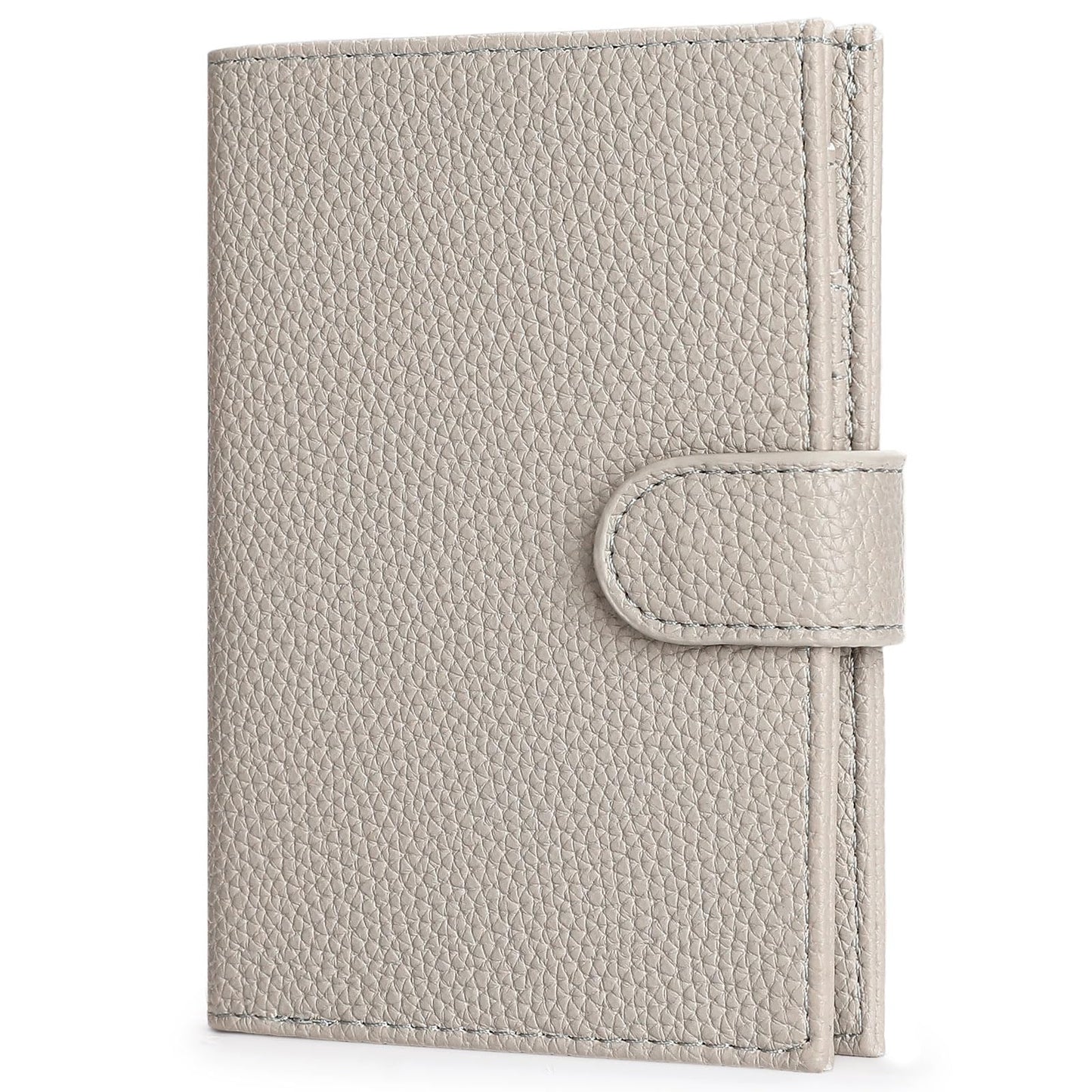 LEEXTON Passport Holder Wallet for Women,RFID Blocking Zippered Coins Pocket and Cash Slot Slim Compact Travel Wallet Passport Cover Case