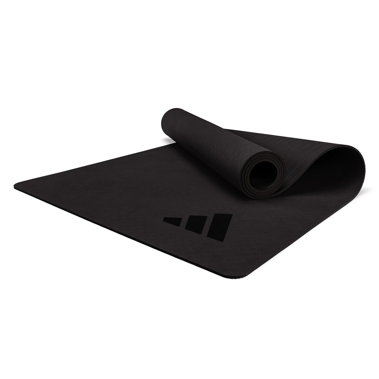 adidas Premium Yoga Mat, Firm-Density Workout Mat, 5 mm