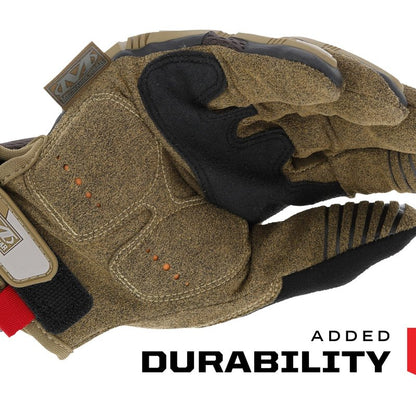 Mechanix Wear: M-Pact Work Gloves with Secure Fit, Work Gloves with Impact Protection and Vibration Absorption, Safety Gloves for Men (Brown, Medium)