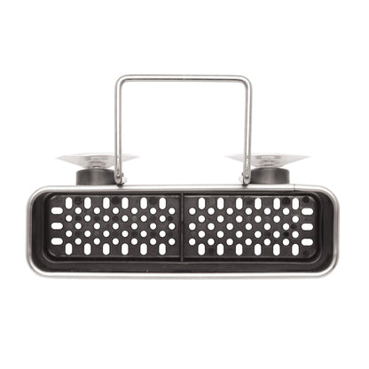simplehuman Sink Caddy Sponge Holder, Brushed Stainless Steel