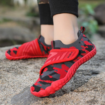 KUBUA Water Shoes for Kids Boys Girls Beach Swim Pool Multifunctional Aqua Shoes Quick Dry Lightweight Toddler Little Big Kid Red 8 Toddler