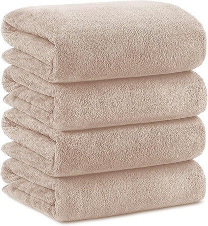 Orighty Microfiber Bath Towels Pack of 4