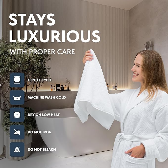 Luxury White Hand Towels