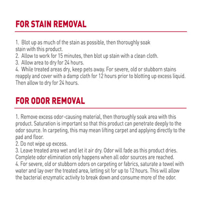 Nature’s Miracle Stain and Odor Remover Dog, 32 Ounces, Everyday Mess Enzymatic Odor Control Formula
