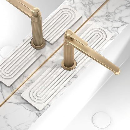 Faucet Mat for Kitchen Sink, Diatomite Stone Drying Sink Protectors, Bathroom