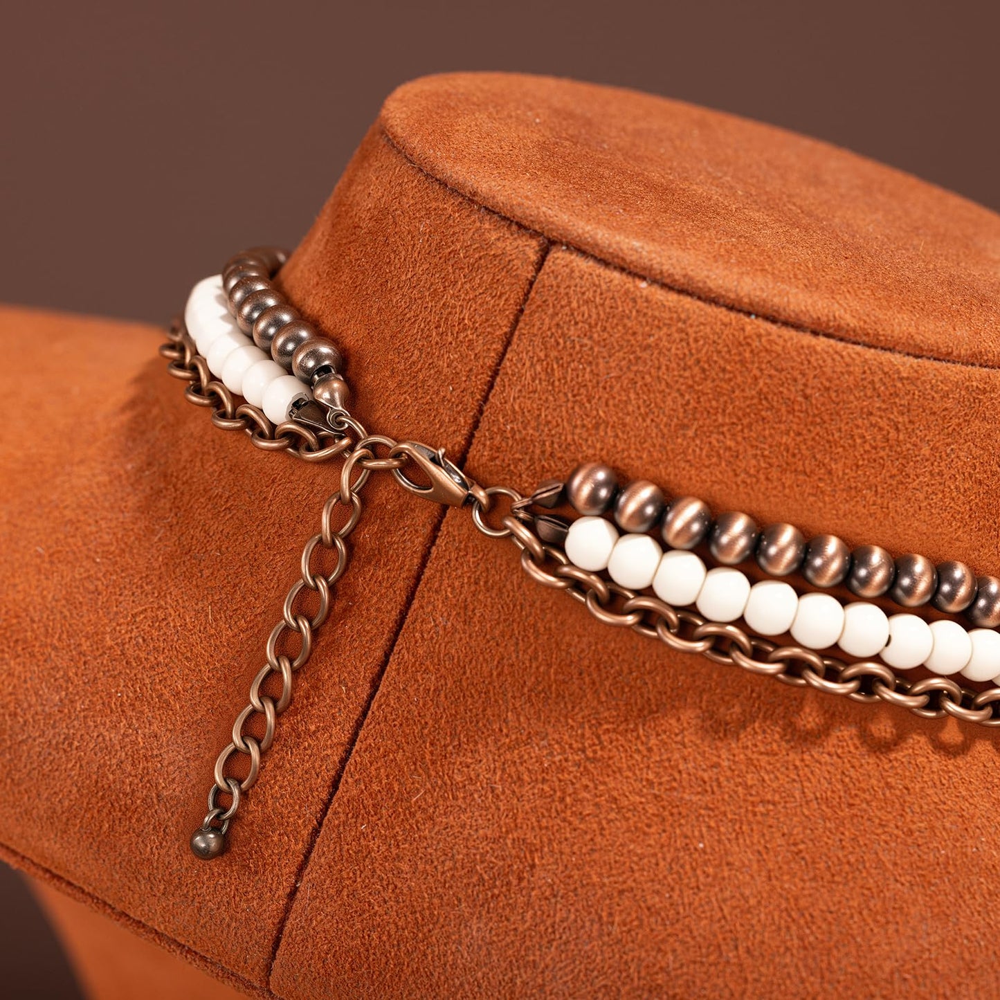 Montana West Rustic Couture's Western Turquoise Necklace Jewelry for Women Cowgirl Vintage Necklace RNS-WH01WT