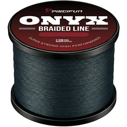Piscifun Onyx Braided Fishing Line Advanced Superline Braid Lines 150Yd 20lb Gray