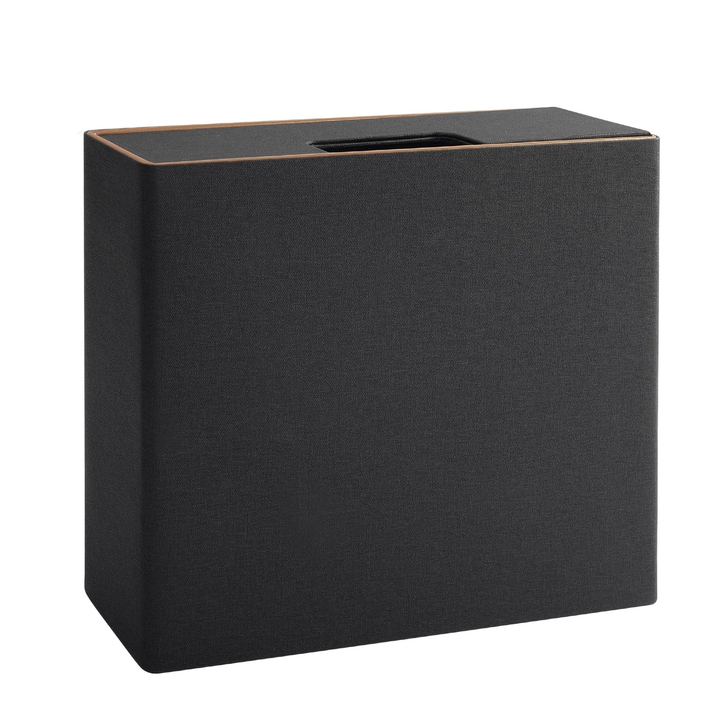 XNONE PU Leather Stackable Organizer Drawer,Executive Office Supplies Desktop Filing A4 File Cabinet/Holder for Jewelry/Bill/Paper/Documents/Makeup Home Decor Stationery Storage Box,Black