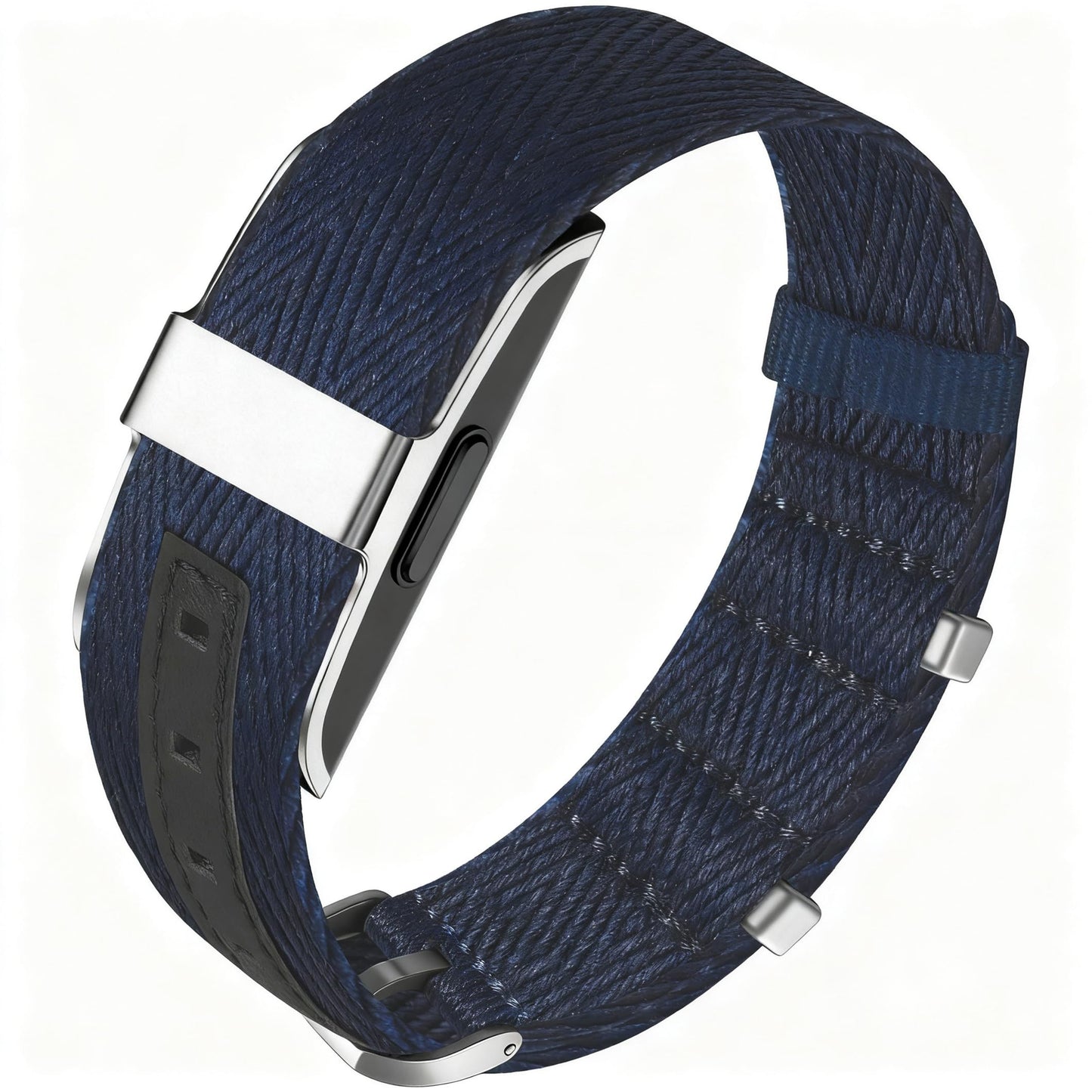 Farluya Nylon Leather Compatible with Hume Band Replacement,Adjustable Clasp Buckle & Loop Closure for Secure,Sport Lightweight Fabric Strap for Hume Health Band Fitness Tracker Women Men