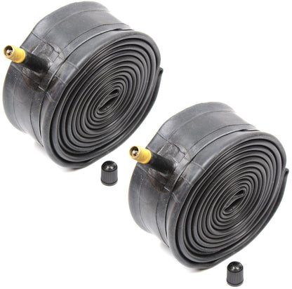 Kenda Inner Tubes Black 26x1.90/1.95/2.10/2.125 Schrader Valve For MTB Mountain Bike, Bulk 2 Pack