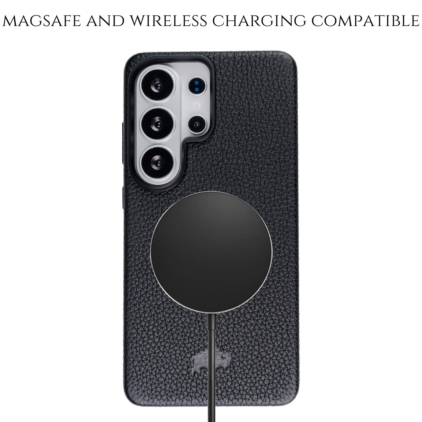 BLACKBROOK for Samsung S26 Ultra Wallet Case, Full Grain Leather, Carter Detachable 2-in-1 Set, Ready for MagSafe Wireless Charging, RFID 4 Card Slots, Magnetic Flip Case