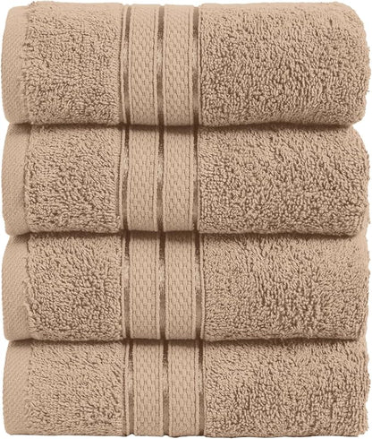 Elegant Comfort Three Line Popcorn Towel Set
