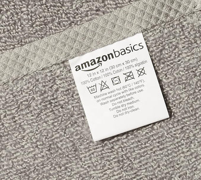 Amazon Basics 100% Cotton Washcloths