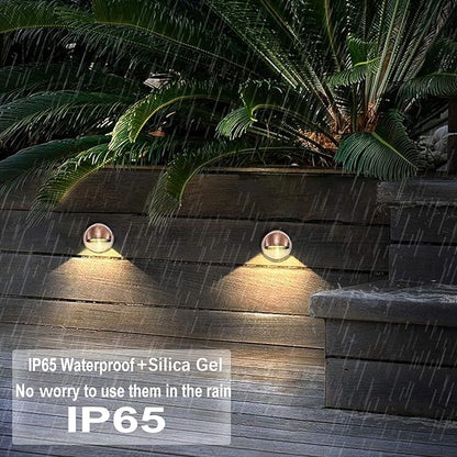 LED Outdoor Deck Lights Kits, Φ1.38in Warm White 10 Pack Bronze, Low Voltage 12V DC IP65 Waterproof, Electric Wired Recessed Stair Step Riser Mini Under Landscape Lighting for Exterior Floor