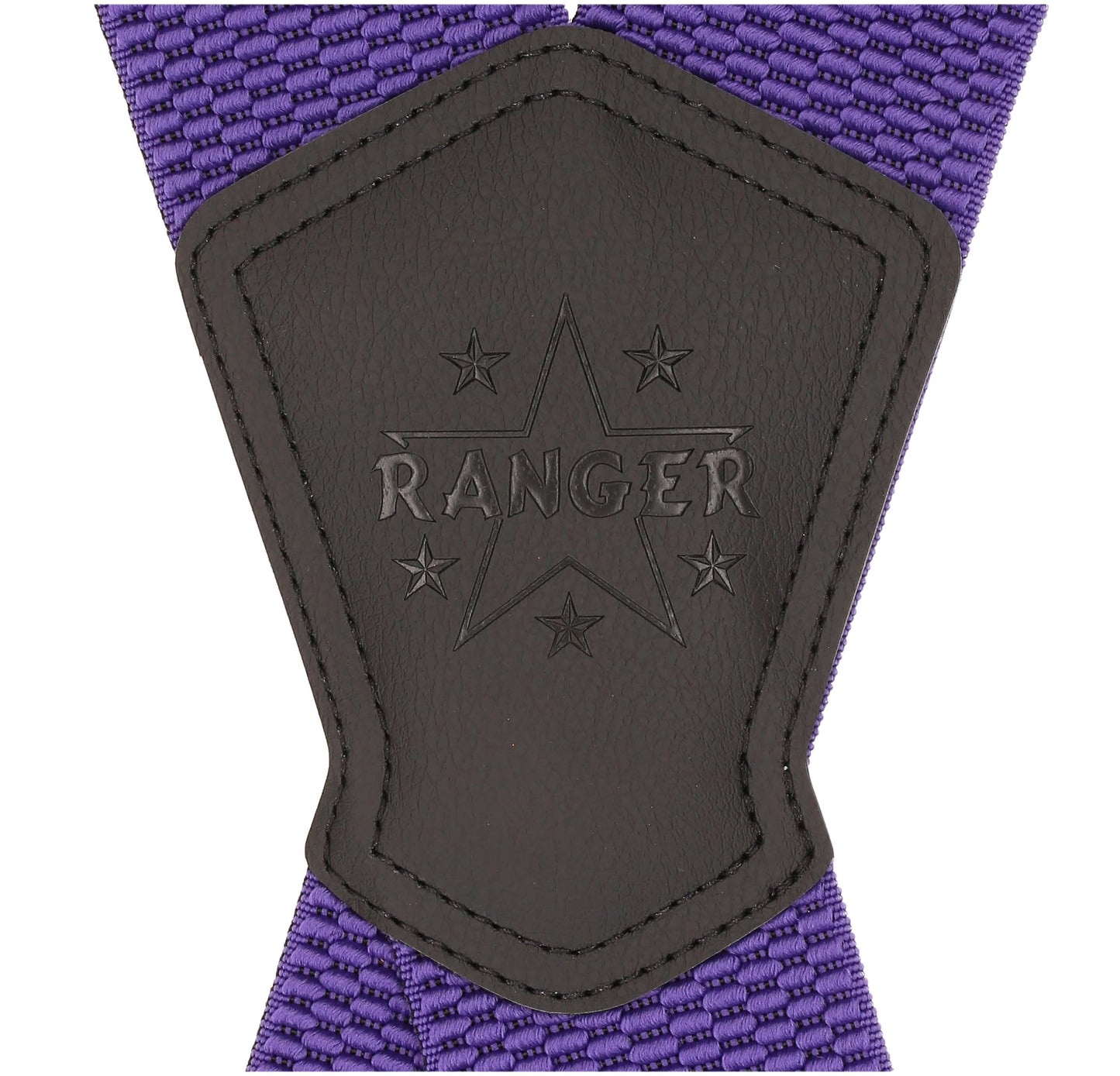 Ranger - Suspenders for Men – 2 inch. Wide, 53 inch. Heavy Duty, Strong, Solid, Long, Formal, Suit Accessories Men - Purple