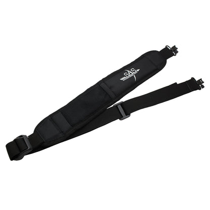 SAS Southland Archery Universal Black Padded Crossbow Sling (Black with Mesh Pocket)