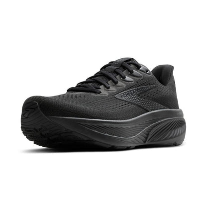 Brooks Men’s Ghost 17 Neutral Running Shoe - Black/Black/Ebony - 12.5 Wide