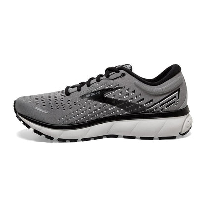 Brooks Men's Ghost 13 Running Shoe - Primer Grey/Pearl/Black - 8.5 Medium