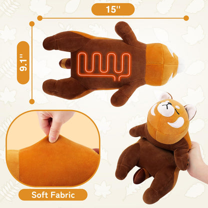 Electric Heating Pad for Period Cramps, Cuddly Soft 14" Capybara Plush with a Hot Soft Belly USB Powered, Menstrual Heating Pad Neck Shoulder Pain Relief, Gift for Women Daughter Wife