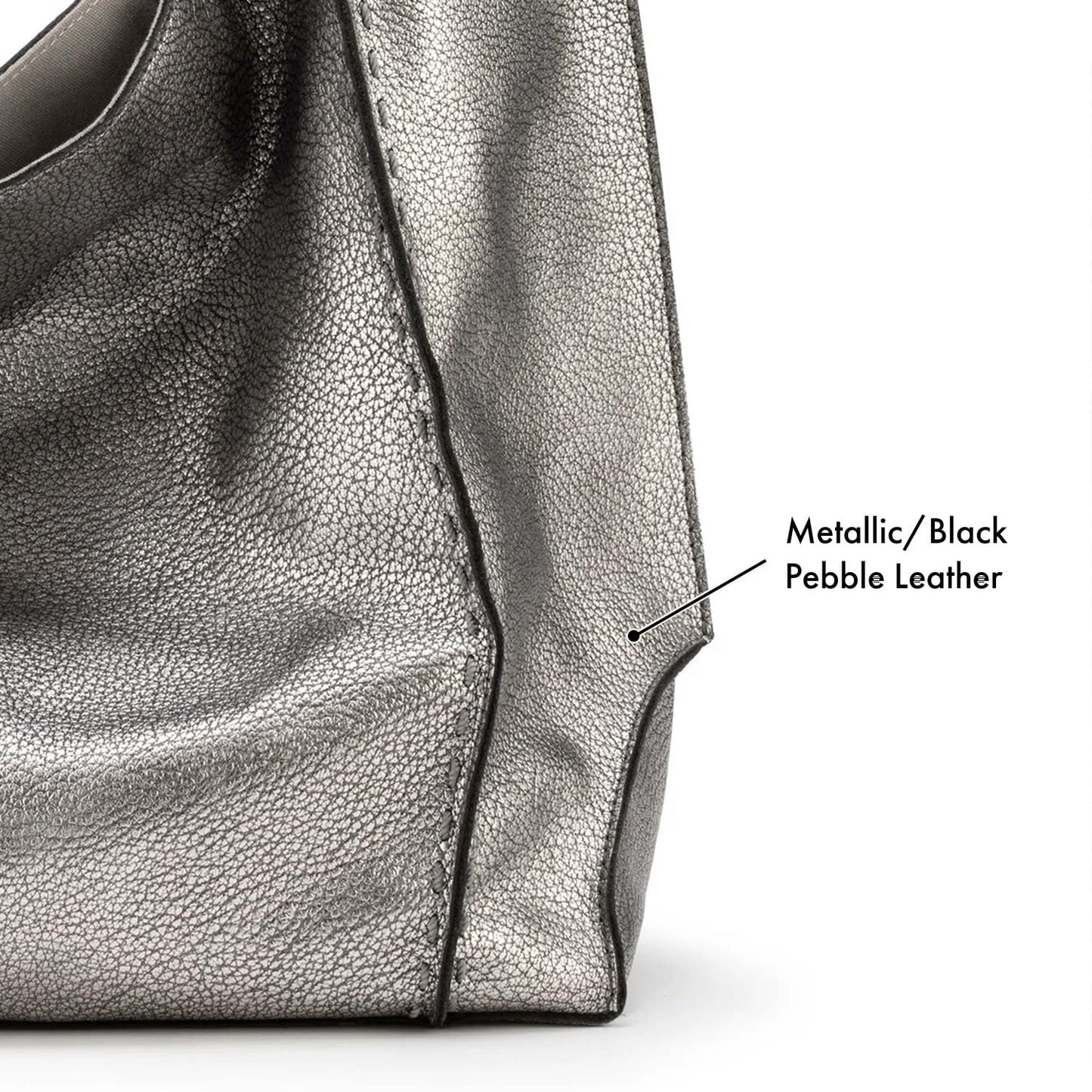 The Sak Los Feliz Large Tote Bag - Premium Leather Handbag With Stylish Design For Everyday, Travel, Beach Bag - Roomy, Durable, Lined Purse With Shoulder Bag Strap, Zipper Pocket
