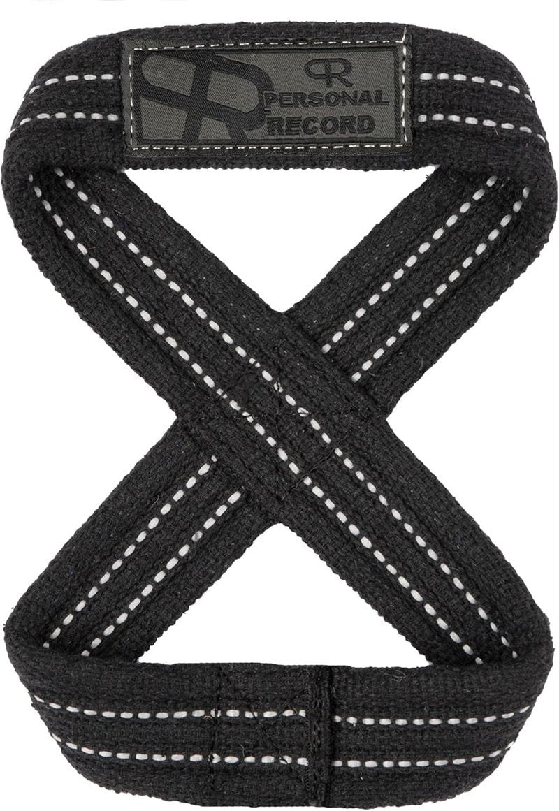 Deadlift Straps - Heavy Duty Figure 8 Weightlifting Straps for Powerlifting & Bodybuilding | Strong Grip Support for Men & Women