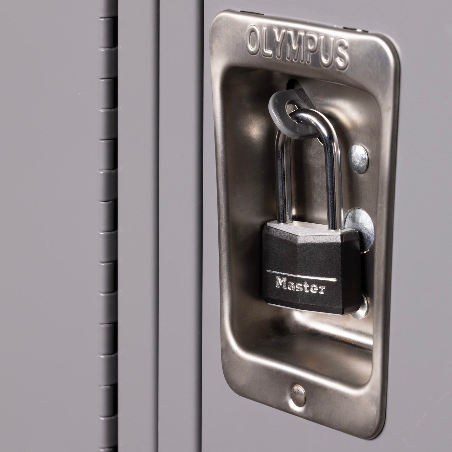 MASTER LOCK 141DLF Padlock, Covered Aluminum Lock, 1-9/16 in. W, Black