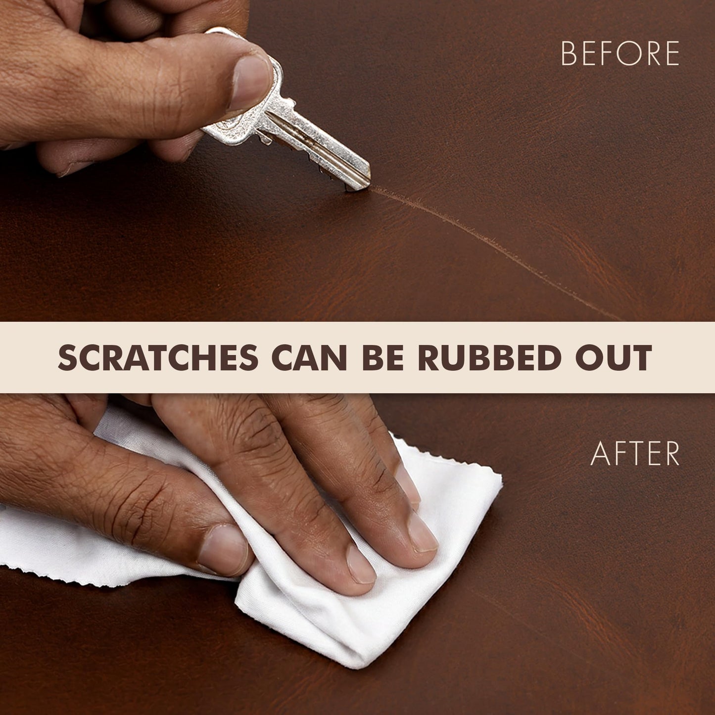 Elizo Real Leather Desk Mat Set (32x16) Large Desk Cover Desk Blotter Protector Computer Gaming Mouse Pad Table Laptop Office Desktop Accessories