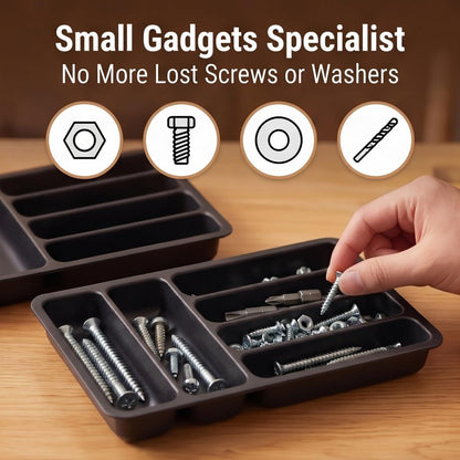 3 Pcs Tool Box Organizer Tray Divider Set for Kobalt Mini 3-Drawer ToolBox – Compatible with Both Old & New Version,Tool Desk Drawer Organization, Toolbox Accessories&Organizer.