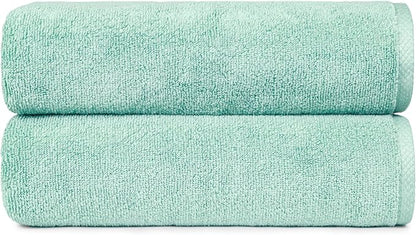 Amazon Basics Quick-Dry Lightweight Moisture Absorbing Bath Towel, 100% Cotton