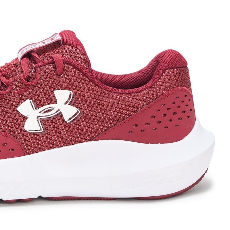 Under Armour Men's Charged Surge 4, (625) Cardinal/Cardinal/White, 17, US