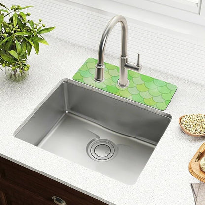 Kitchen Sink Splash Guard 1 PC 30 Inch Sink Faucet Mat Splash Guard