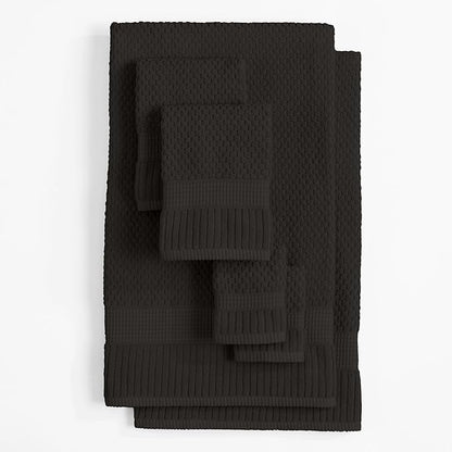 NY Loft 100% Cotton Towel Set 6 Piece | Super Soft & Absorbent Quick-Dry 2 Bath