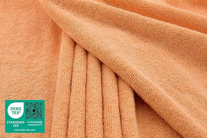American Soft Linen 100% Cotton 600 GSM Turkish 40x80 Oversized Bath Towel Sheet