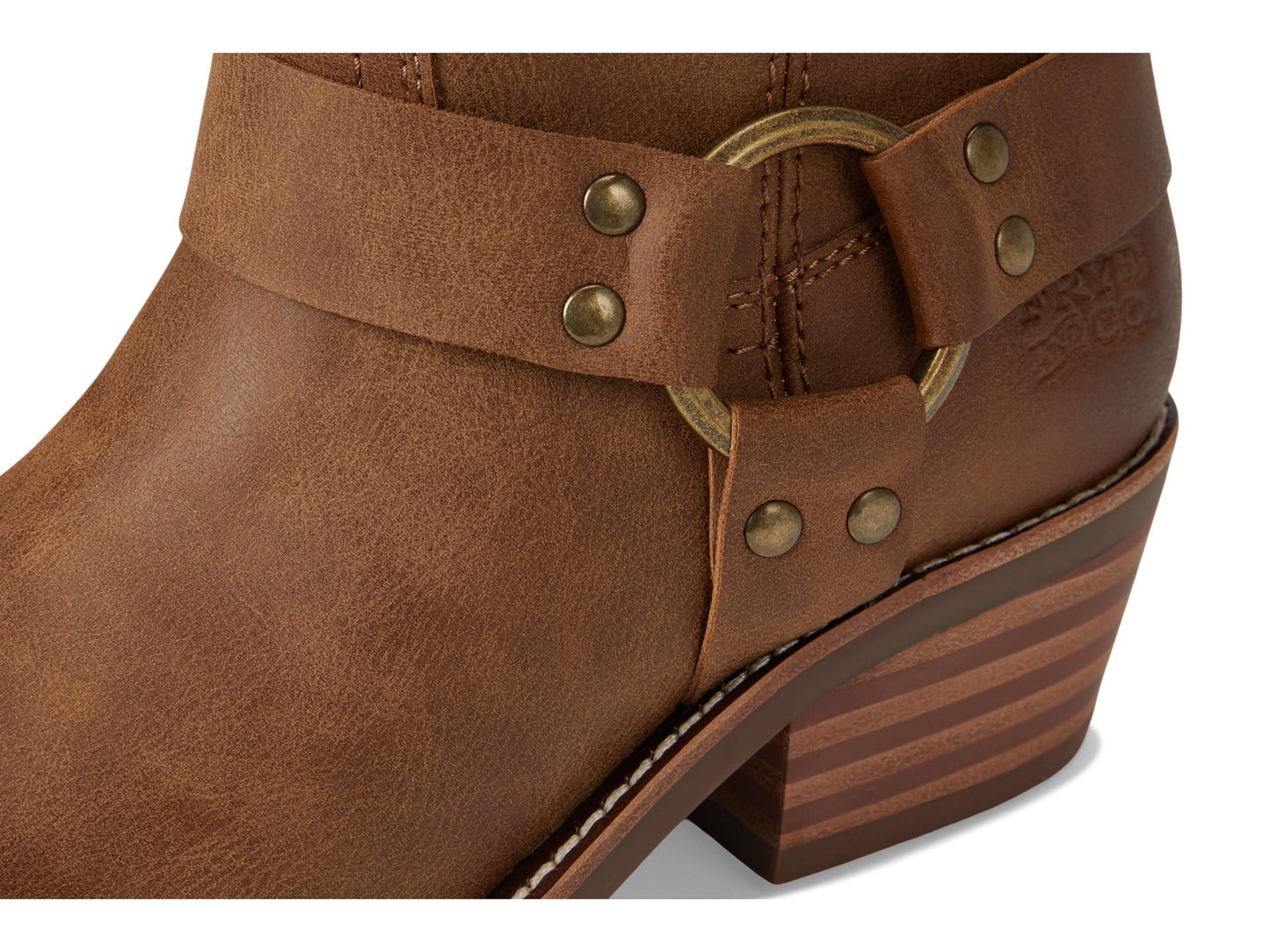FRYE AND CO. Women's Lorrie Harness 12 Tan 7.5 Medium