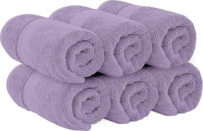 White Classic Luxury Lavender Hand Towels