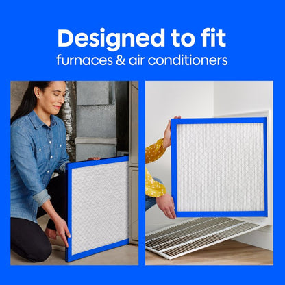 Filtrete 16x30x1 Air Filter, MERV 11, MPR 1000, Allergens & Pet Dander, 3-Month AC and Furnace Filters, Cleaner Air, Reliable Airflow, 6 HVAC Filters (Actual Size 15.81 x 29.81 x 0.81 in)
