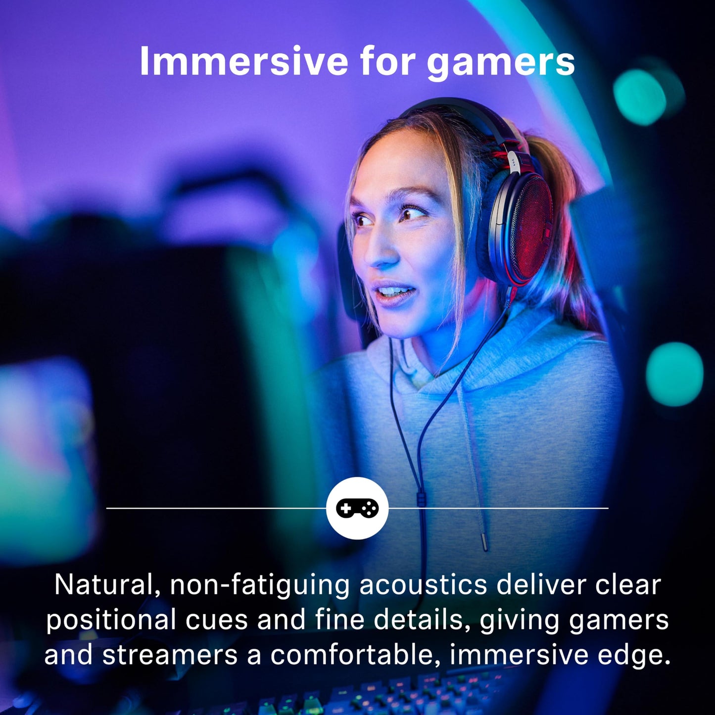 Sennheiser HD 660S2 - Audiophile Open-Back Over-Ear Headphones with Deep Bass Extension and Refined Acoustic Performance, Headphones for PC, Music, Gaming, Podcasts, Premium Black