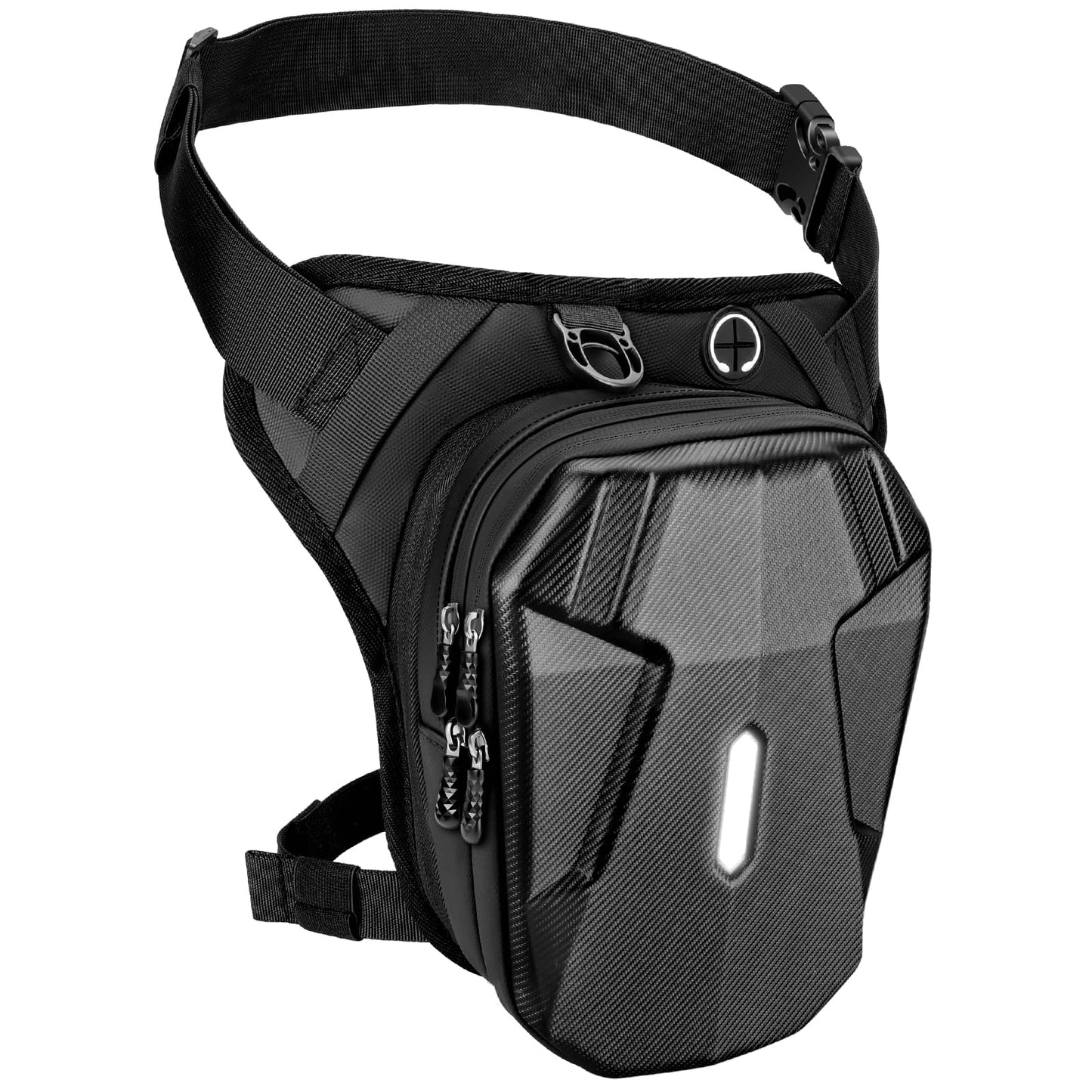 ISEYOU Thigh Bag, Motorcycle Leg Bag for Men Women, Drop Leg Bag with Removable Leg Straps, Multifunctional Gear Bags for Cycling Hiking Camping Fishing Travel Outdoor