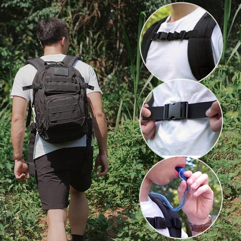 3-Day Tactical Backpack - Durable 600D Oxford Fabric | Classic Military Style